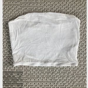 Plain White Tube Top